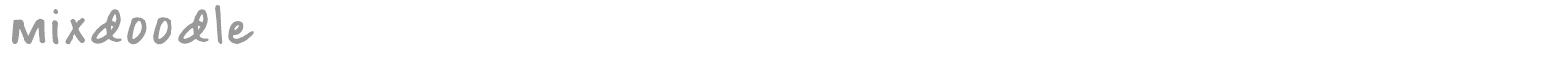 Mix Doodle font preview